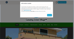 Desktop Screenshot of greenvillagealbenga.it